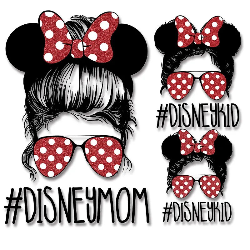 Тканевые нашивки с Микки-Маусом Disney виниловые термоклейкие Стикеры для глажки