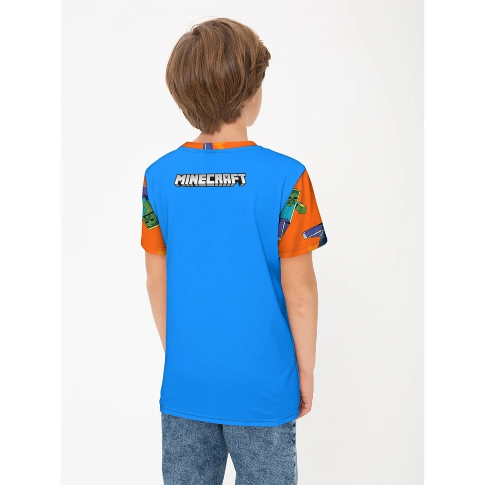 Футболка для мальчика FortyFour KT026 оранжевый хлопок 100%