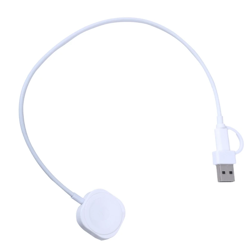 Магнитный USB-кабель для зарядки 2-в-1 типа C умных часов GXY Watch 3/4/5/6
