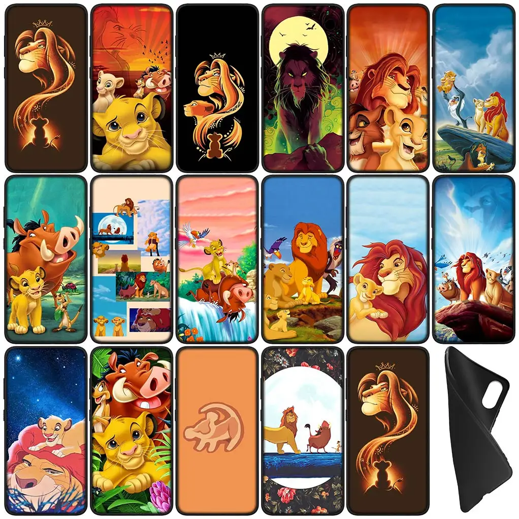 The Lion King Simba Pumbaa TPU Case for Xiaomi Poco C65 X3 NFC GT X4 M4 M6 Pro F3 Redmi 13C 14C Phone Cover Flexible Casing