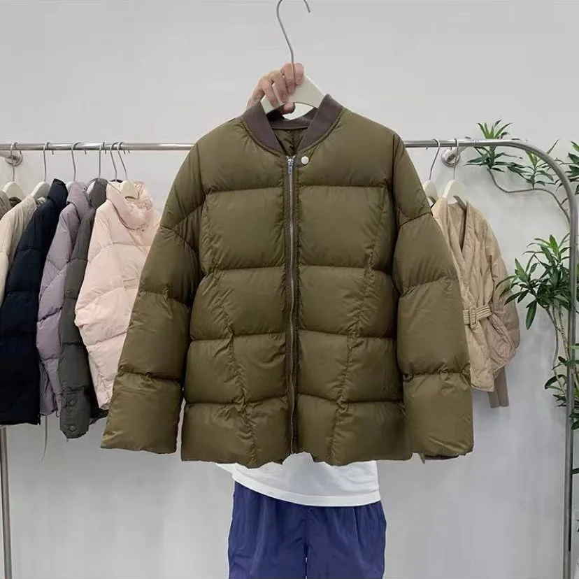 Рисунок 4 - Женский пуховик с воротником-стойкой