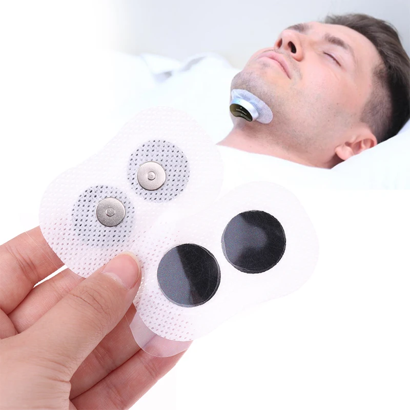 

2 шт., магнитные наклейки для защиты от храпа