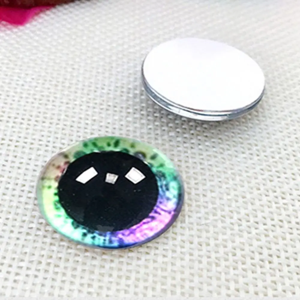 Пластиковые безопасные Кристальные глаза для кукол 10 пар