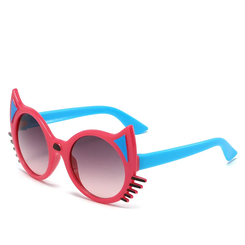 Солнцезащитные очки с мультяшными ушками для девочек и мальчиков