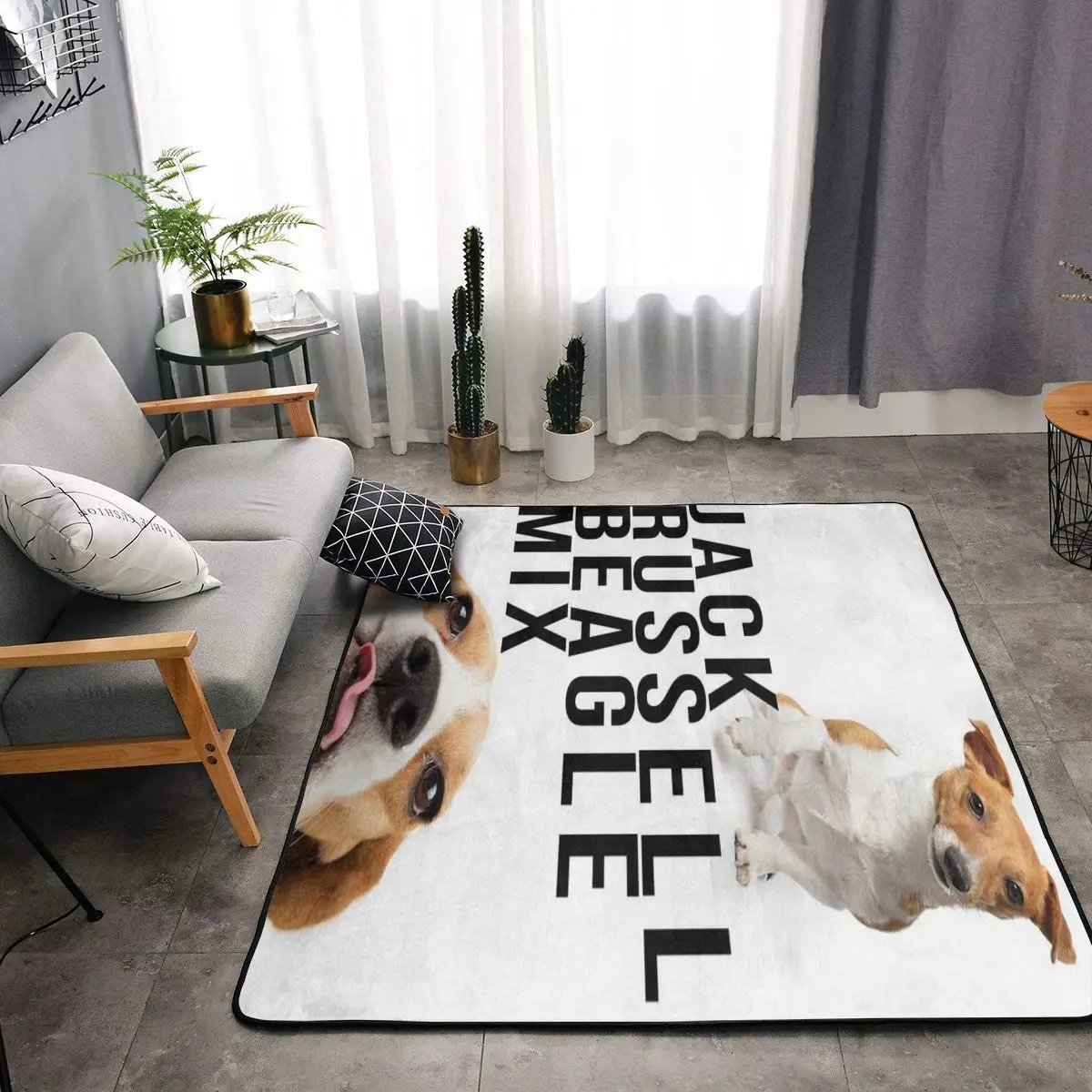 Одеяло Джек-Рассел-терьер Автомобильный Ковер домашний ковер для гостиной