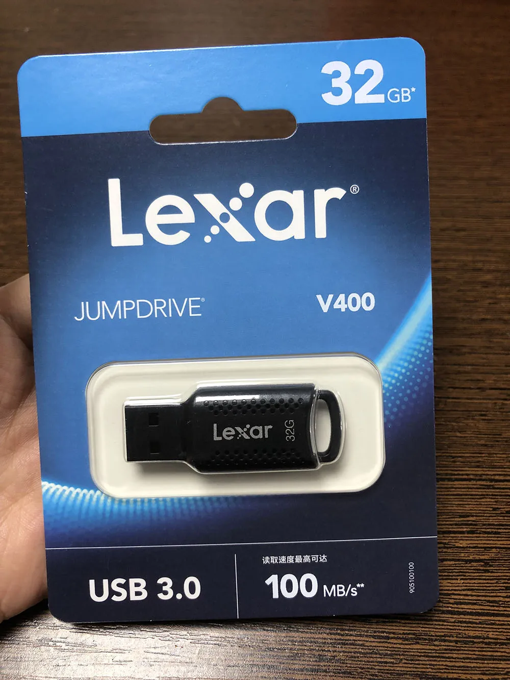 Флэш-накопитель Lexar V400 USB 100 высокоскоростная передача 64 ГБ скорость чтения Мб/с