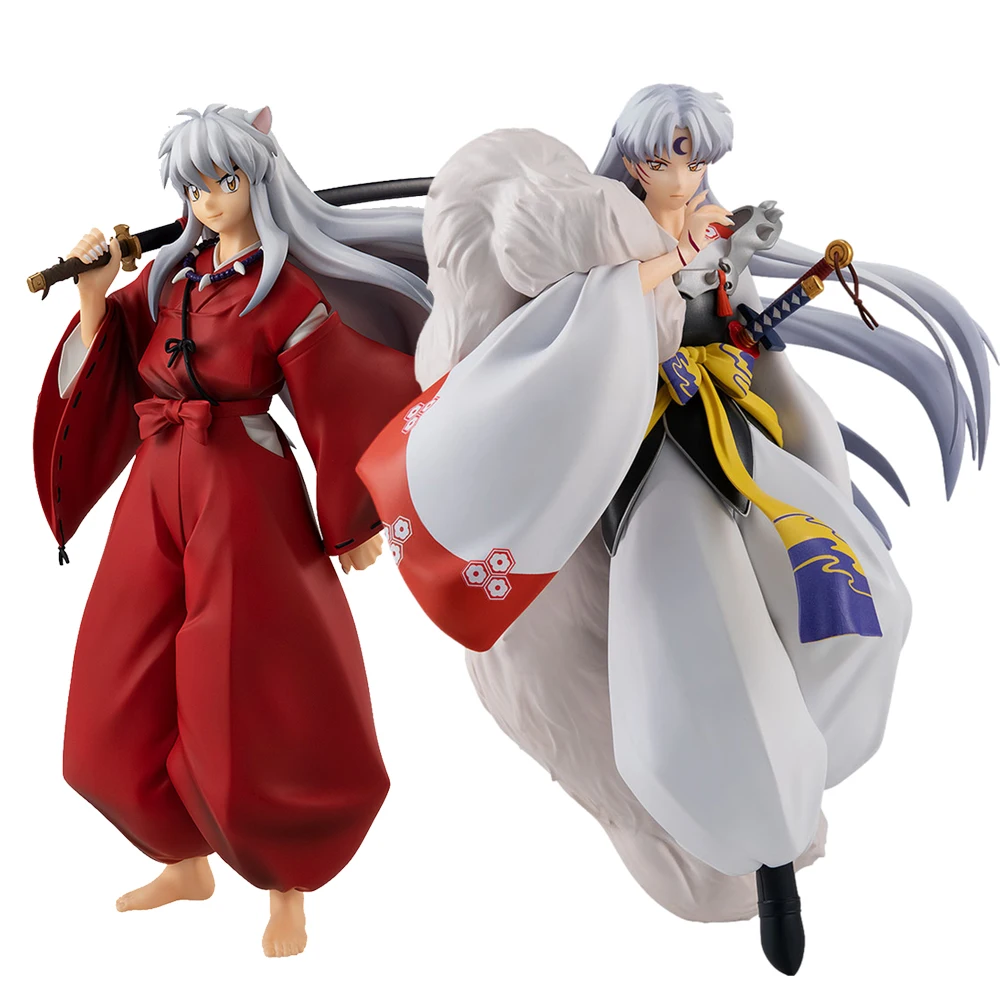 

Оригинальная аниме-фигурка ГК ап парад InuYasha Sesshoumaru Higurashi Kagome Kikyou ПВХ фигурка кукла игрушки модель