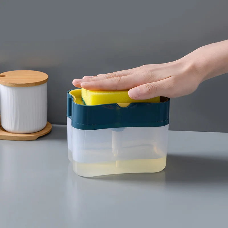 

Automatic Soap Dispenser Bottle for Liquid Soap Kitchen Sponge Soap Dispenser Kitchen Sponge Dispenser Manual Soap Dispenser