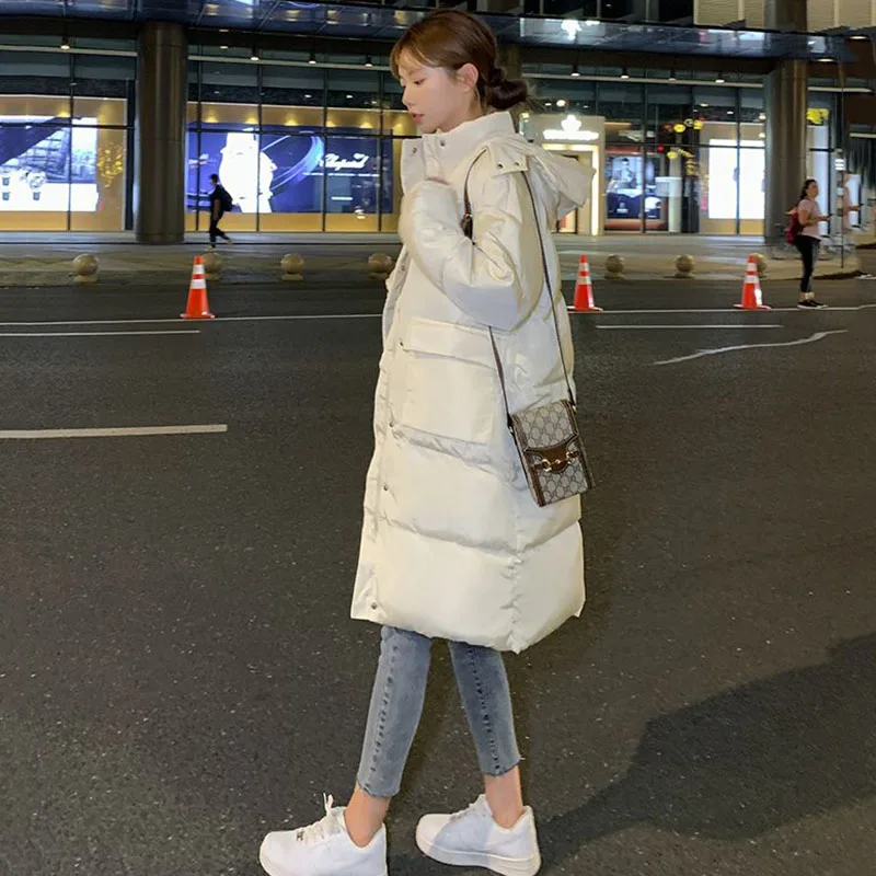 Пуховик женский из хлопка зимнее пальто новинка 2024 Женская хлопковая куртка