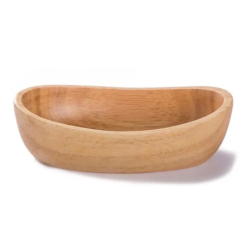 

Fruit Serving Tray Wooden Fruit Bowl For Dining Table Fruit Plates For Sandwich Bread Salad Snack Dough Candy Serving Display