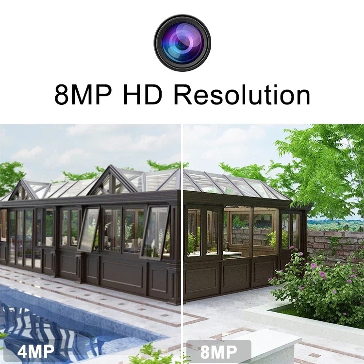 Valucam DAHU 4K 8MP HD 1U 8poe h.265 для домашнего офиса распознавание лиц маскировка