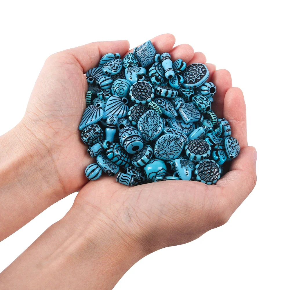 Бусины смешанной формы акриловые бусины рандомного размера аксессуары для