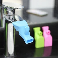 silicone water faucet extenders tap sink extender for kids bathroom hand washing faucet lengthened sink kitchen supplies