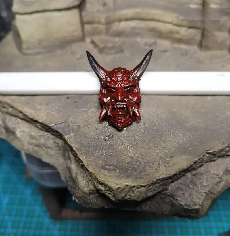 

Red 1/12 Scale Mask Sci-fi Style Model for 6" Accessories