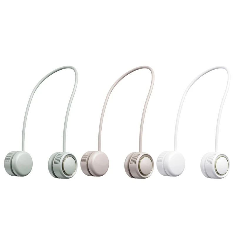 

USB Portable Fan Cold Fan Hands Free Neck Fan Hanging Rechargeable Sports Fan