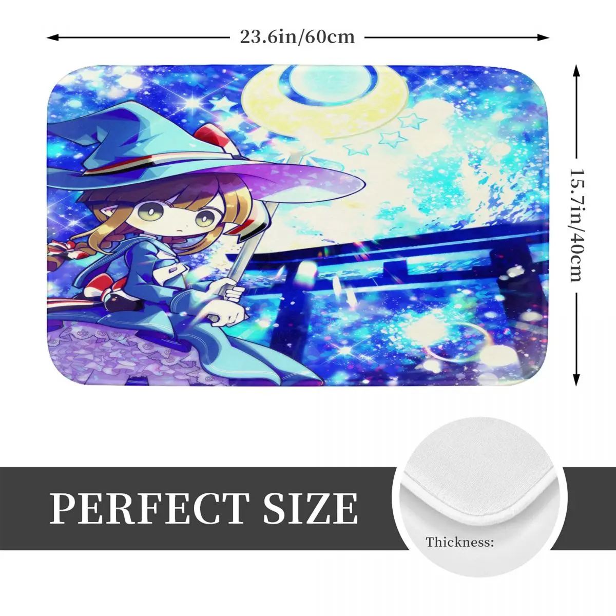 Wadanohara And The Great Blue Sea 40x60 см ковер полиэстеровые напольные коврики модный прочный