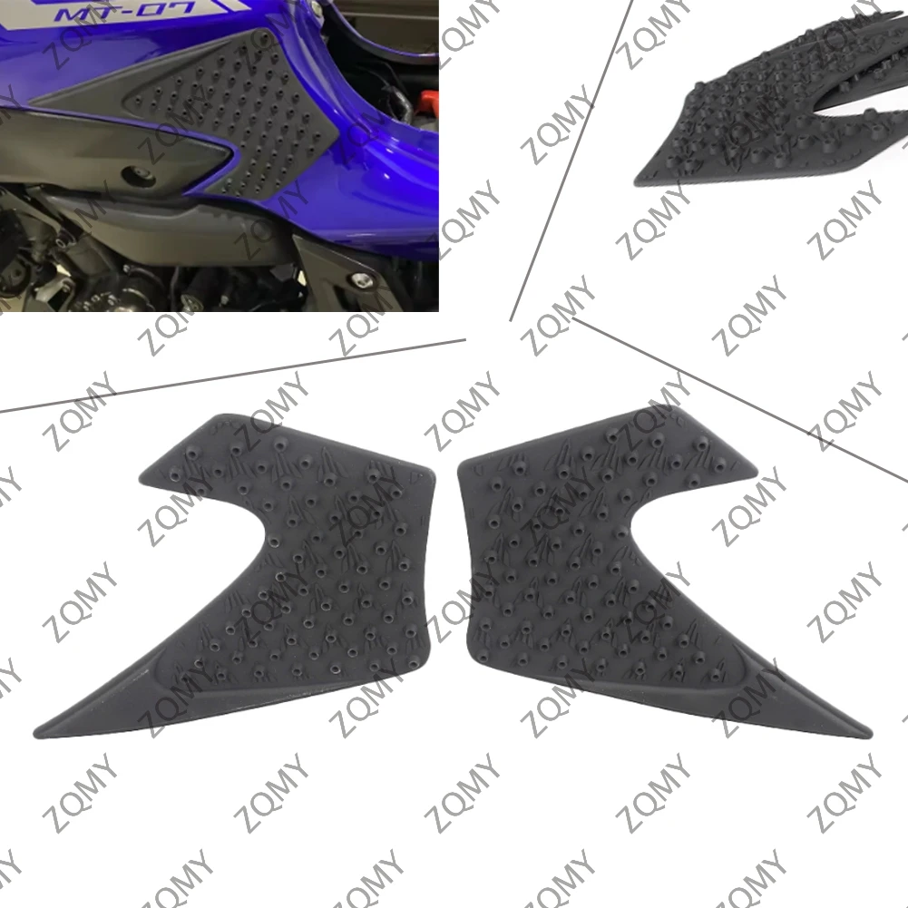 

Для Yamaha MT 07 MT07 MT-07 2014-2017 боковая накладка на топливный бак, накладки на бак, защитные наклейки, наклейка, газовая наколенница, тяговая накладка на бак, накладка на бак