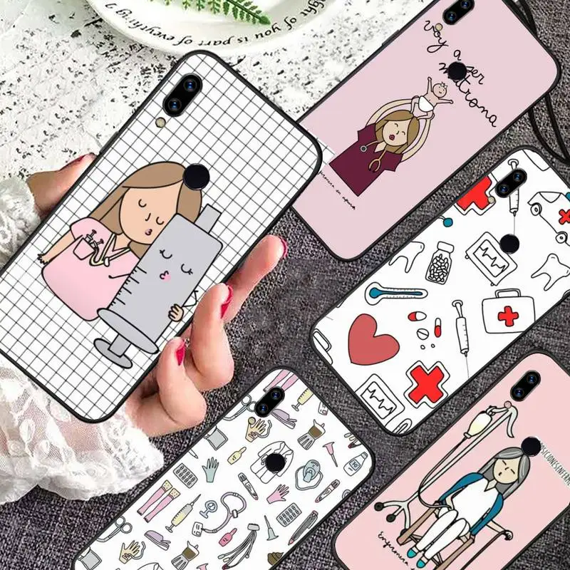 

Doctor nurse medicine Phone Case For Xiaomi Redmi note 7 8 9 11 i t s 10 A poco f3 x3 E pro lite funda shell coque cover
