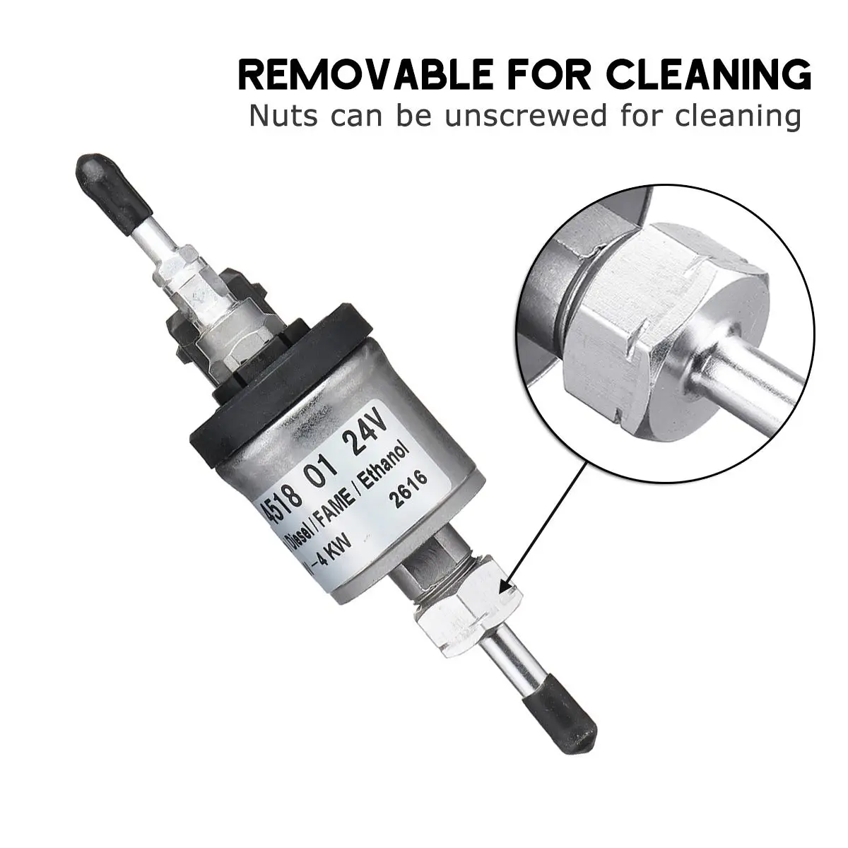 Новый универсальный автомобильный воздушный дизельный топливный насос 12 В/24 В 1