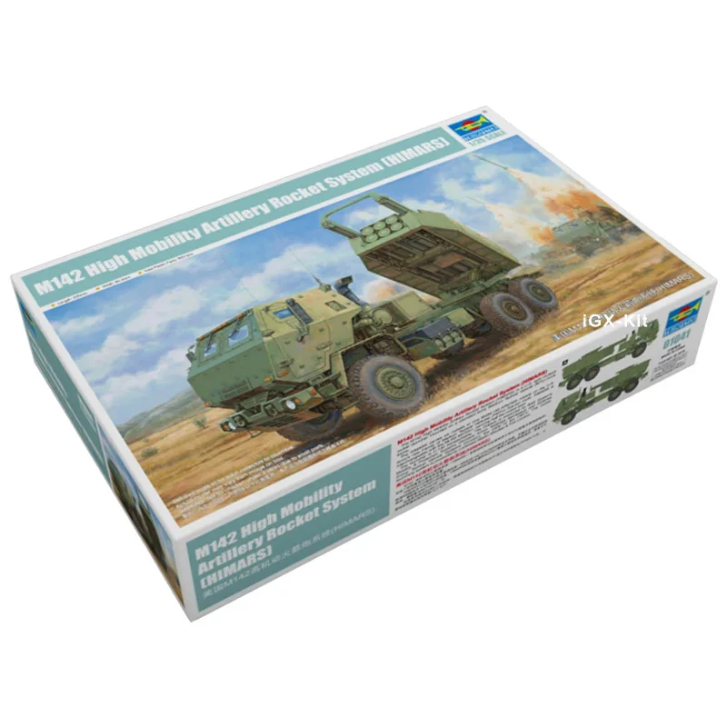 Trumpeter 01041 1/35 США M142 высокомобильная артиллерийская ракетная система HIMARS Военная