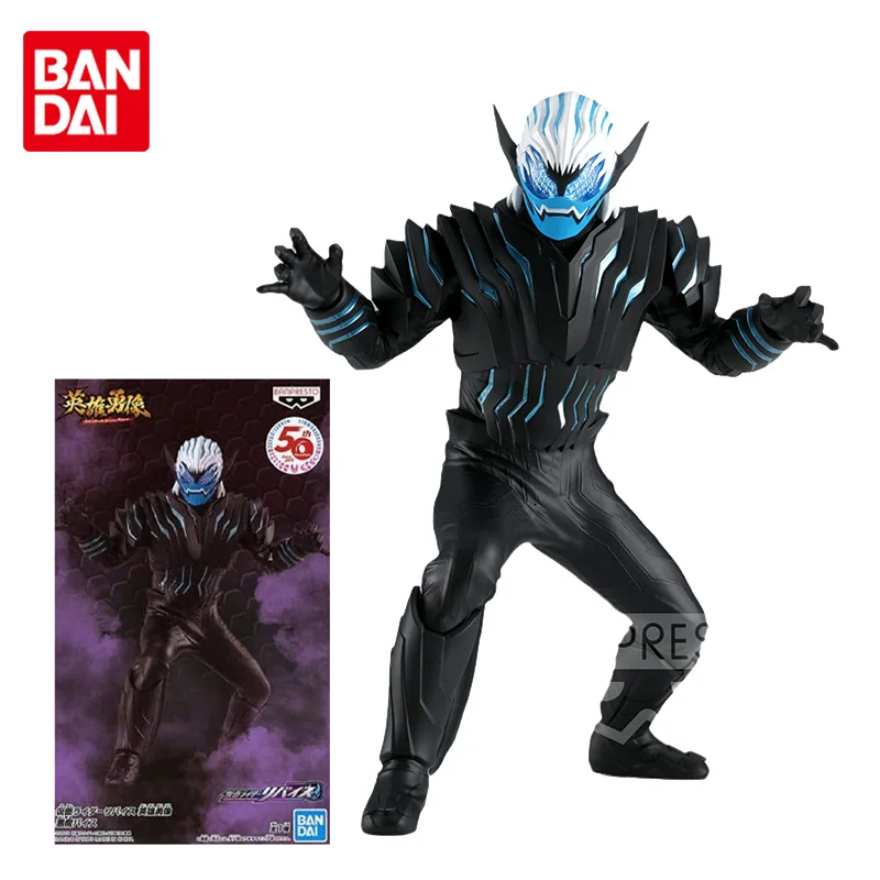 

Фигурки героев аниме Bandai, Оригинальные фигурки героев Banpresto KAMEN RIDER REVICE, игрушки для мальчиков и девочек, подарок для детей, Коллекционная мод...