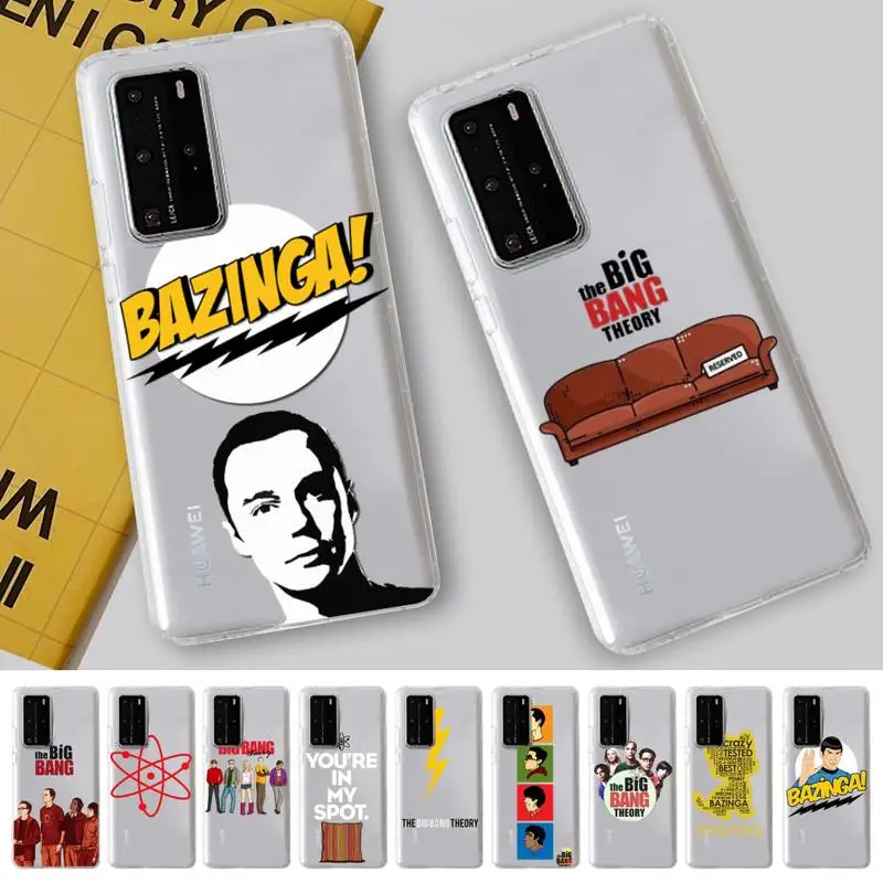 

LVTLV The Big Bang Theory Phone Case For Huawei P 20 30 40 pro lite Psmart2019 Honor 8 10 20 Y5 6 2019 Nova3E