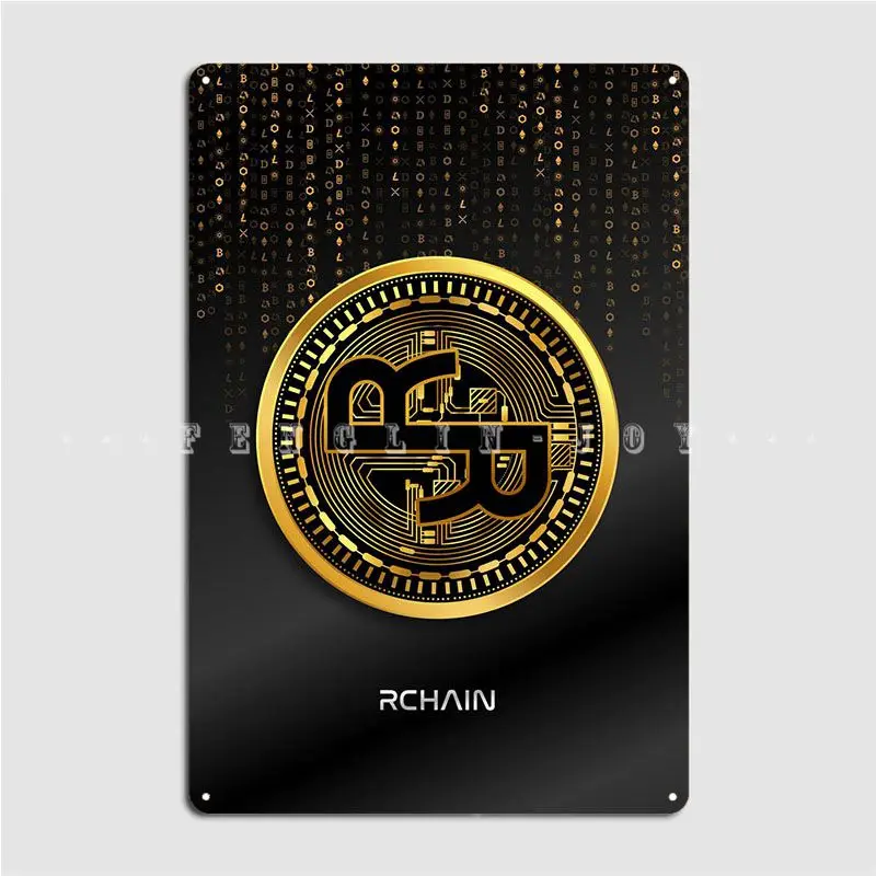 

Rchain Metal Sign Designing Party Club Home Wall Plaque Tin Sign PostersWall Decoration