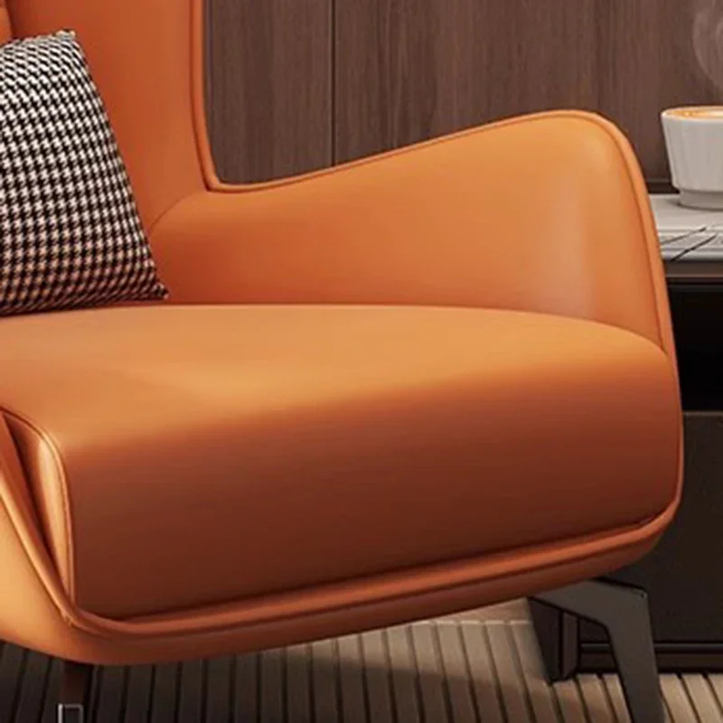 Кожаная подставка для одного человека балкона кресло салона ногтевого дизайна