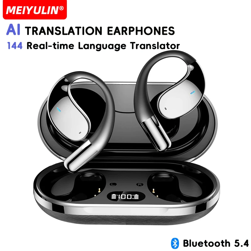 MEIYULIN Беспроводные наушники-переводчики 144 языка