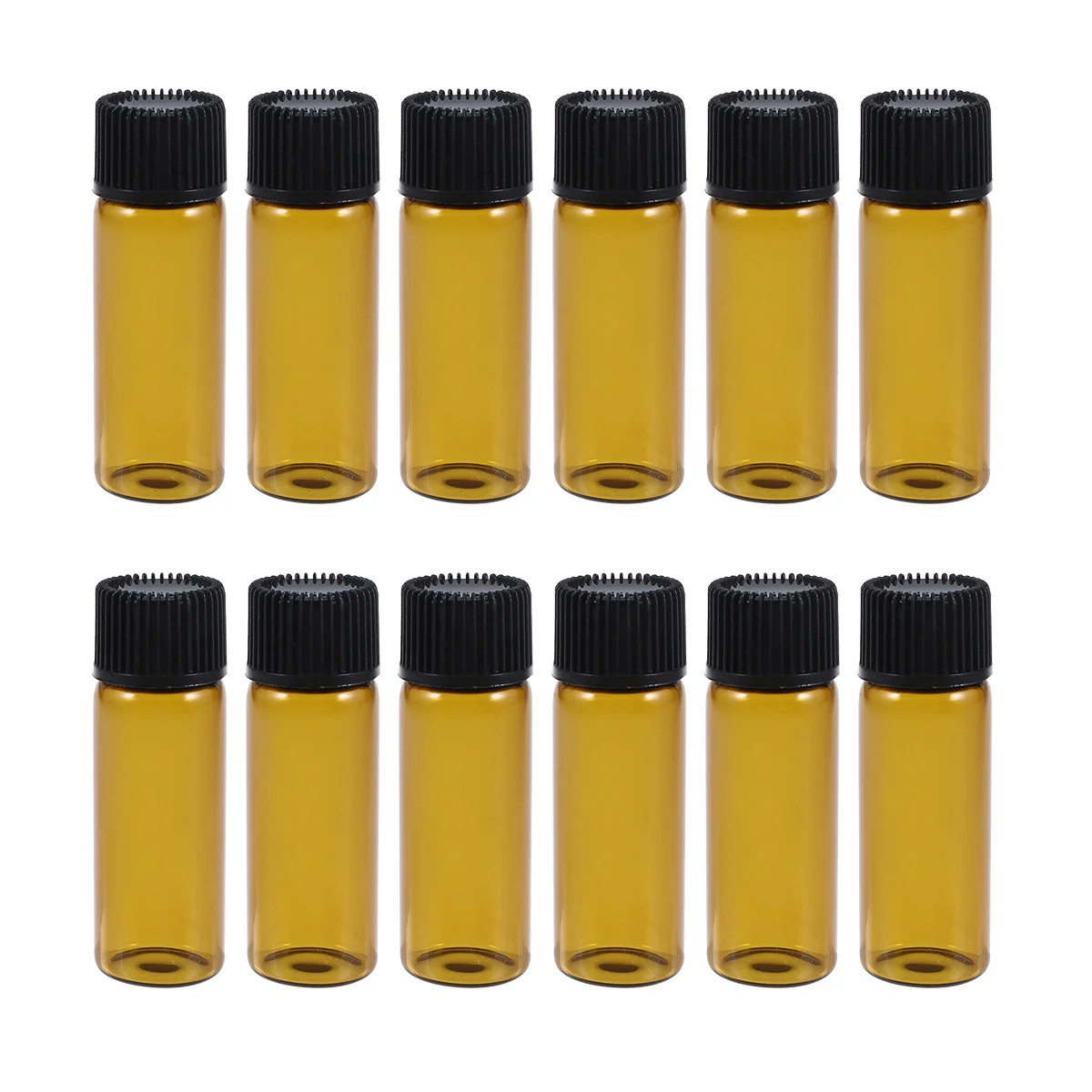 

Bottles Sample Oil Mini Bottle Essential Amber Empty Vial Containers Vials Jars Oils Container Roller Travel Brown Tiny Cap