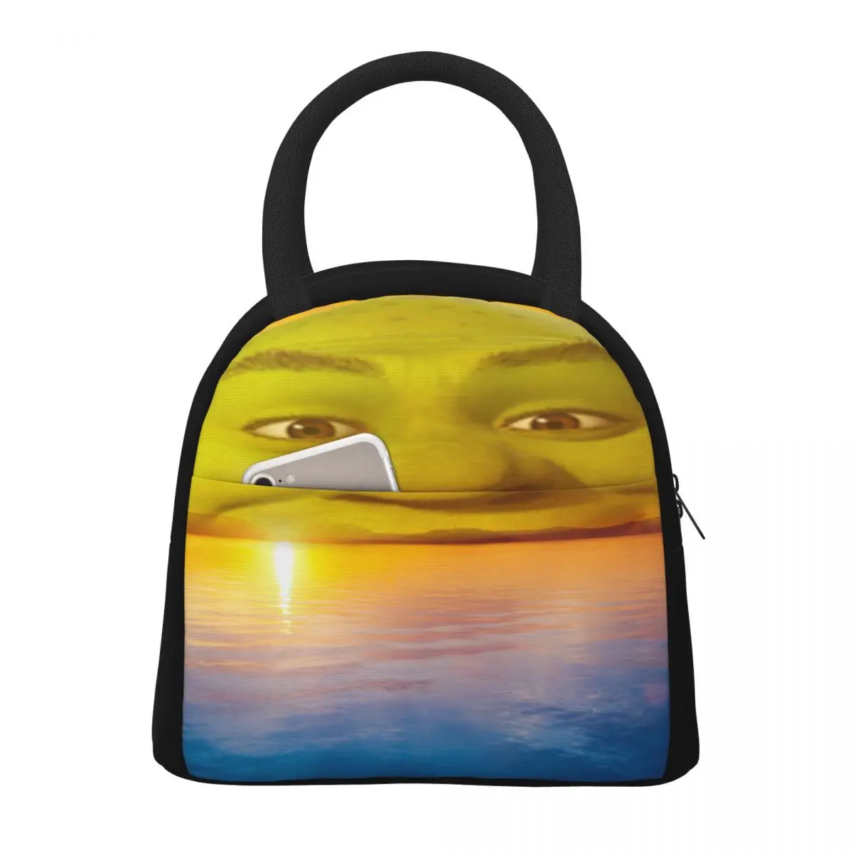 Lunch Bag for Men Women Shrek SunRise Insulated Cooler Bags Waterproof Picnic School Cartoon Canvas Tote Bento Pouch