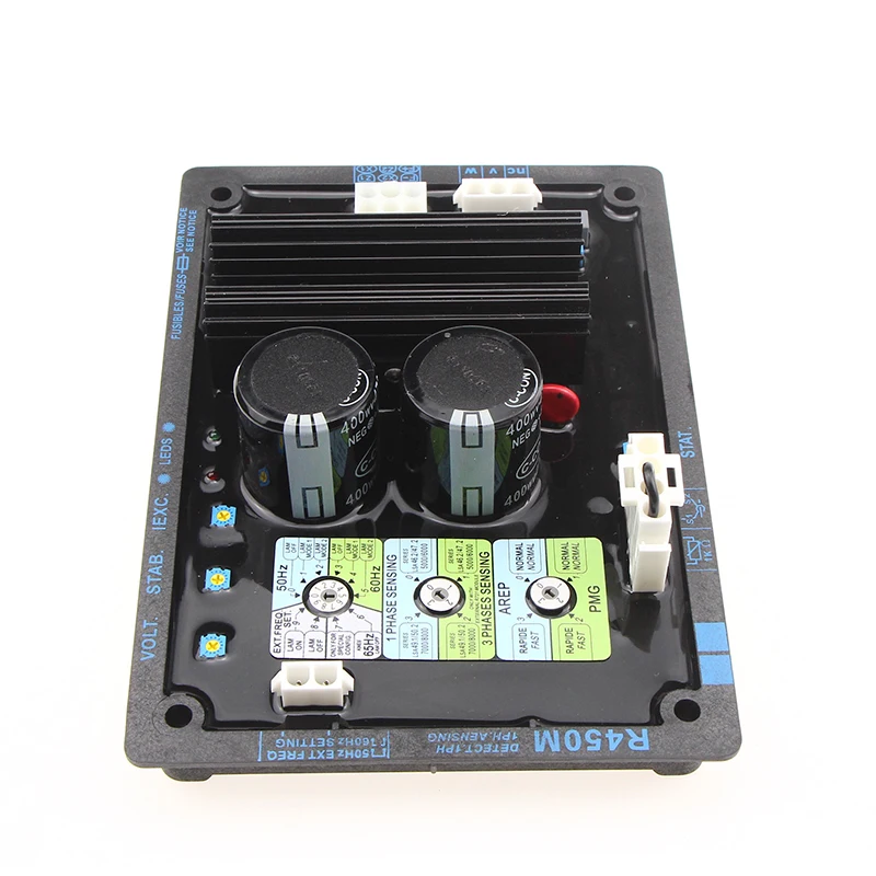 Регулируемый дизельный генератор Leroy Somer R450M регулятор AVR