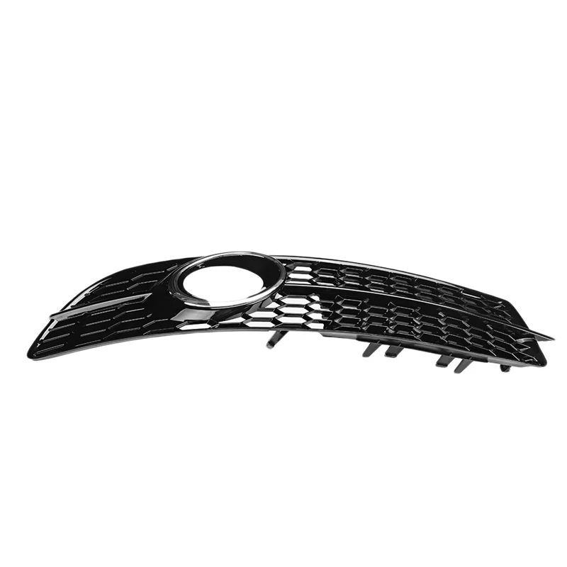 

Car Front Bumper Fog Light Lamp Grille Cover Silver For-Audi A6 C6 S-Line 2008-2011 4F0807681Q01C 4F0807681Q02C