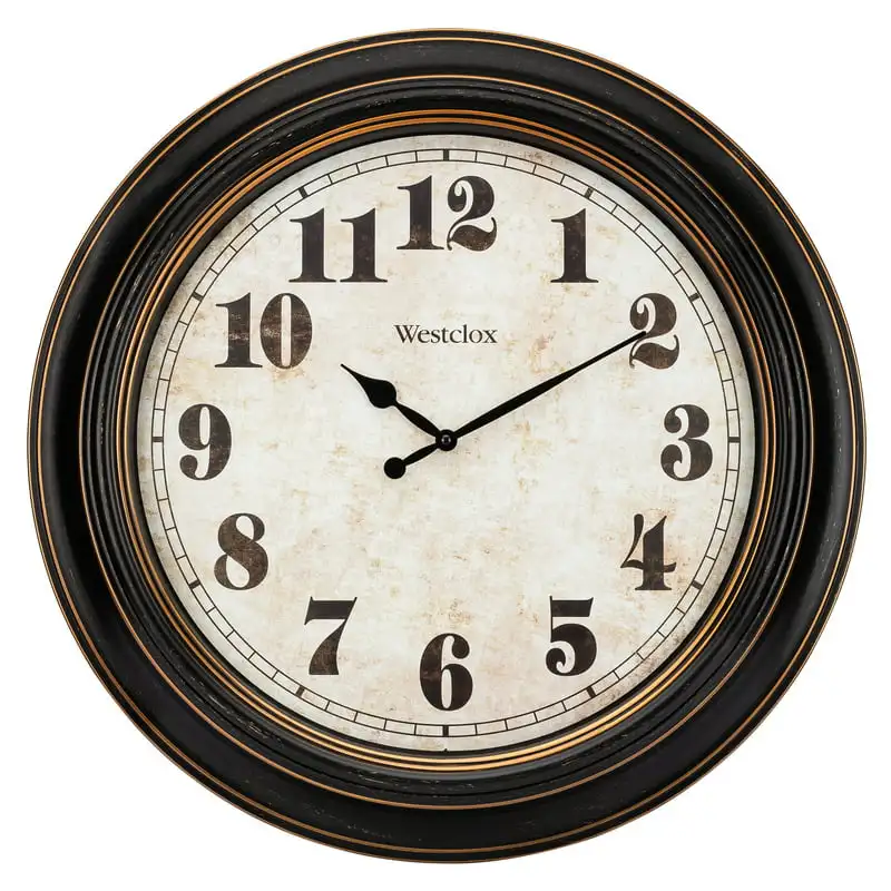 

and Bronze Round Classic Analog Quartz Accurate Wall Clock