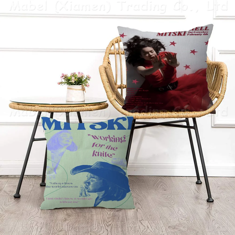 Movie M-mitski Pillowcases Home Bedding Decorative Pillow Cover Wedding Super Soft Case