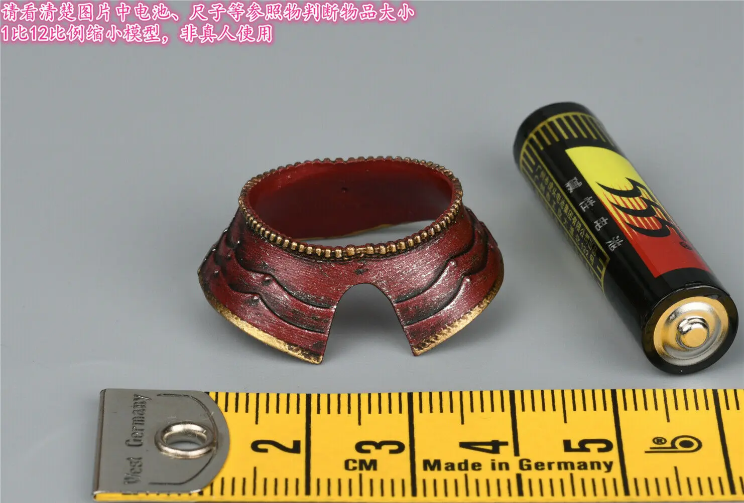 

TBLeague PL2021-180 Type E 1/12 Scale Soldier Red Waist Armor Model for 6"