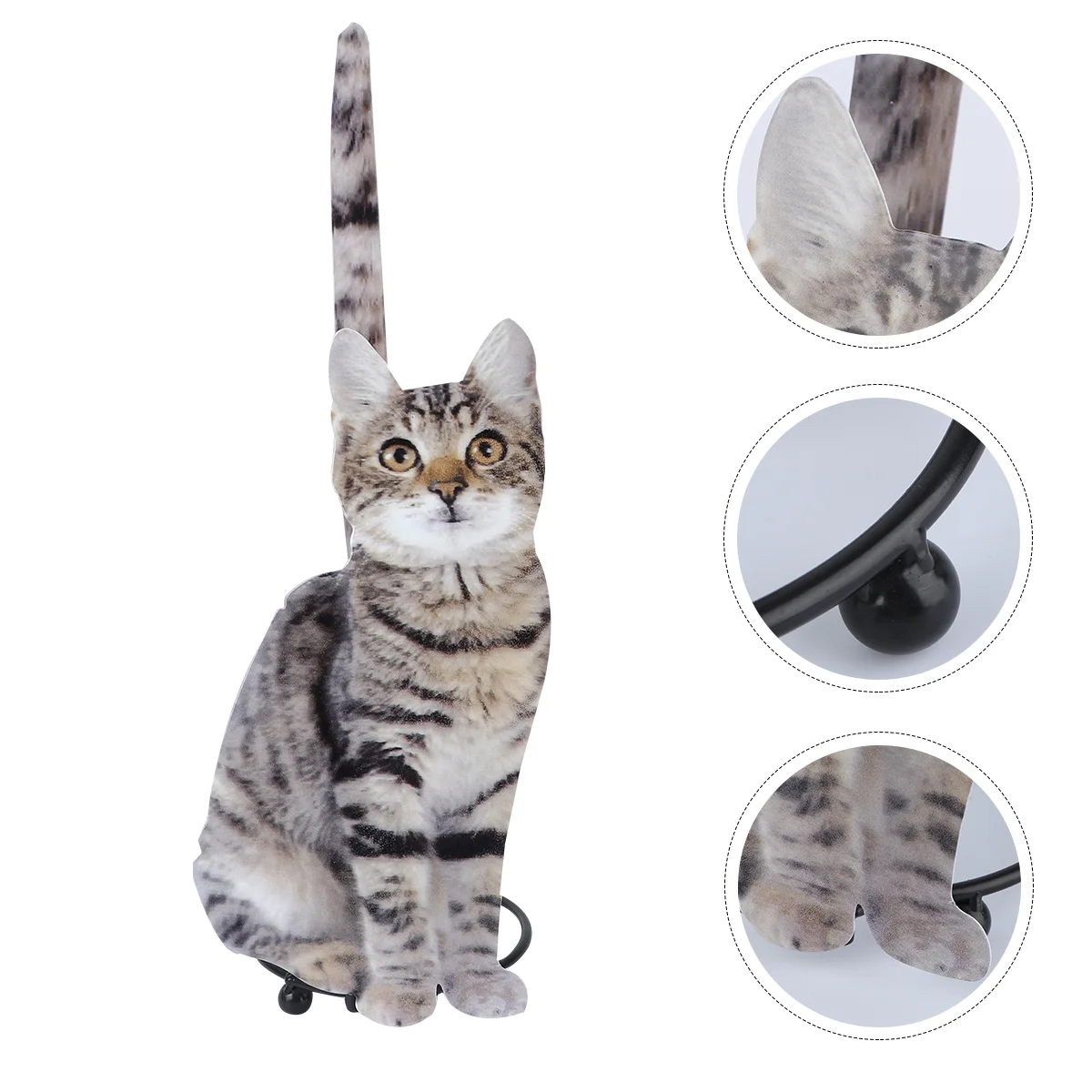 

1pc Vintage Tissue Stand Tissue Paper Shelf Funny Paper Towel Holder Wrought Iron Napkin Holder Cat Paper Towel Holder