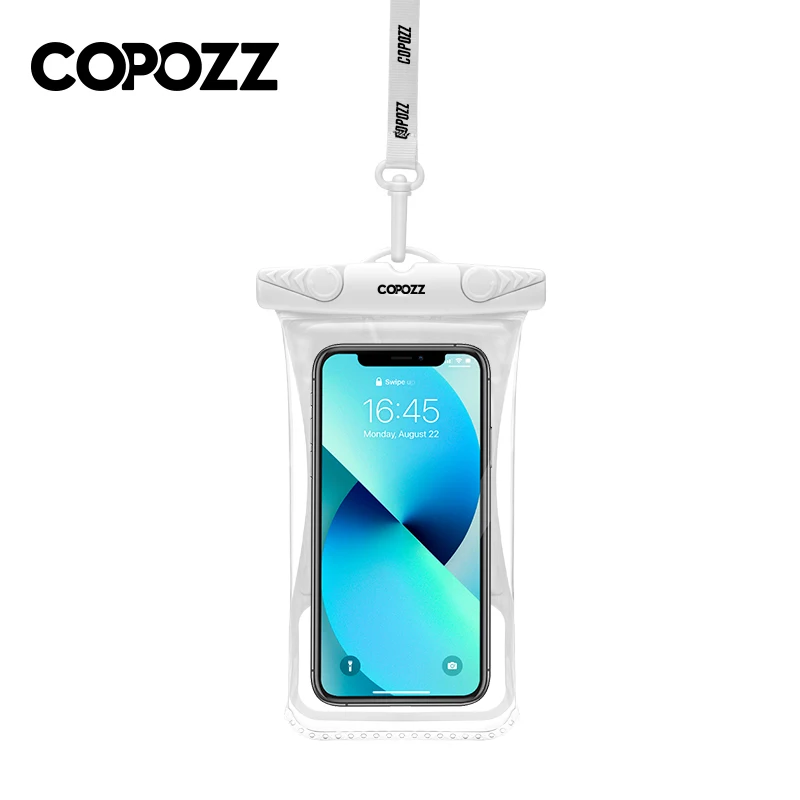 COPOZZ Skiing&Snowboarding Waterproof Phone Case Cover Touchscreen Mobilephone Diving Bag Pouch for iPhone Xiaomi Samsung Meizu