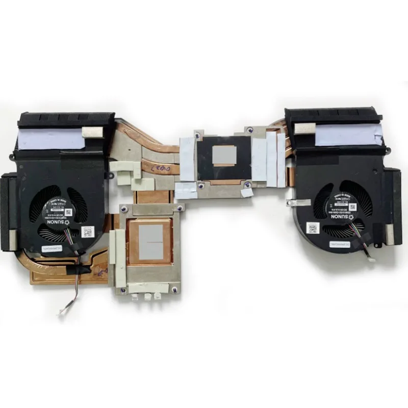 Совершенно новый оригинальный вентилятор и радиатор для Dell Alienware Area-51M R2 0871RD 871RD