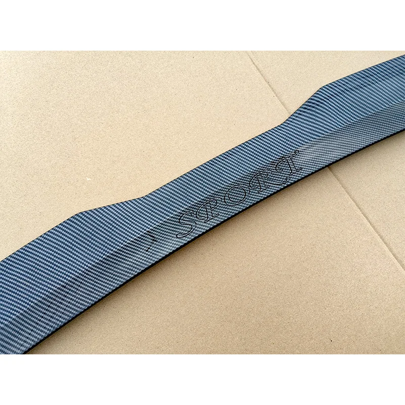 Спойлер на крышу Тип DGS углеродная поверхность задний багажник Крыло ABS Материал