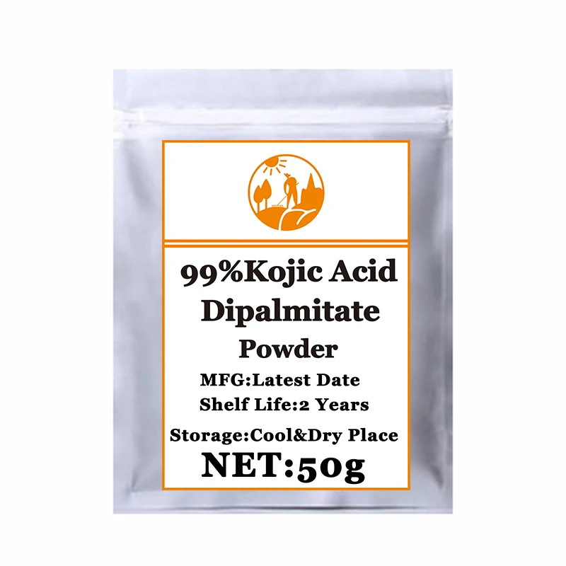 

99% Kojic Acid Dipalmitate Powder,kojic Dipalmitate,Powerful Whitening Skin,Sunscreen and Freckle Removing,Delay Aging