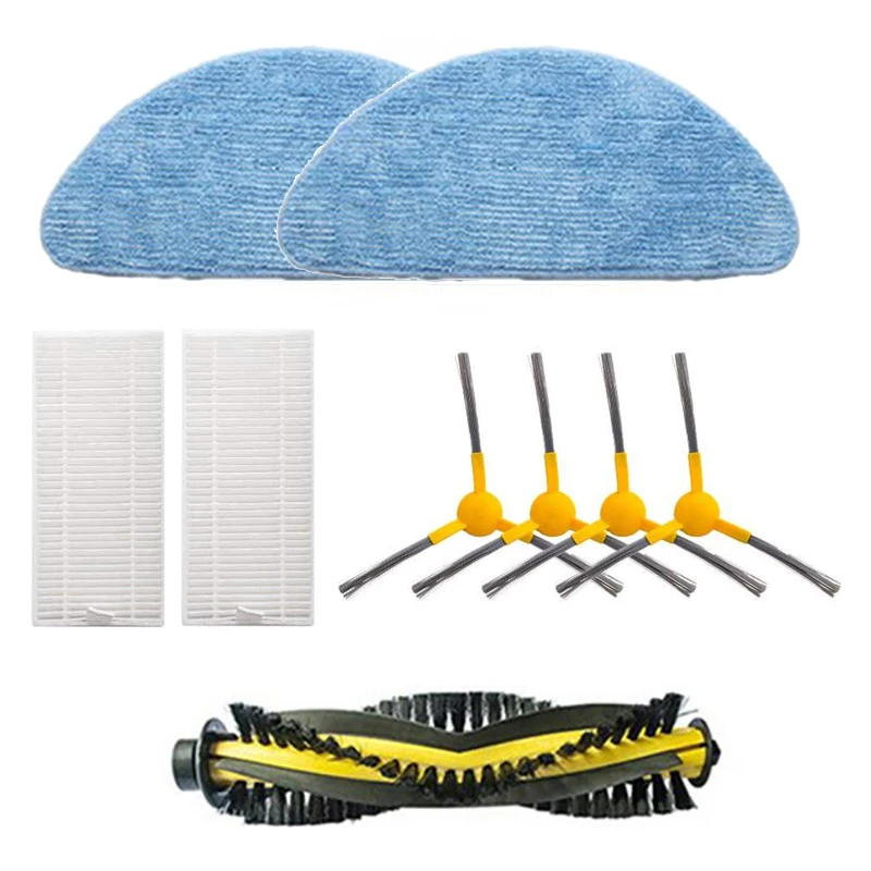 

Roller Brush Side Brush Filter Kit for Mamibot Exvac660 Vacuum Cleaner Accessories Filters Cleaning Brushes Replacement