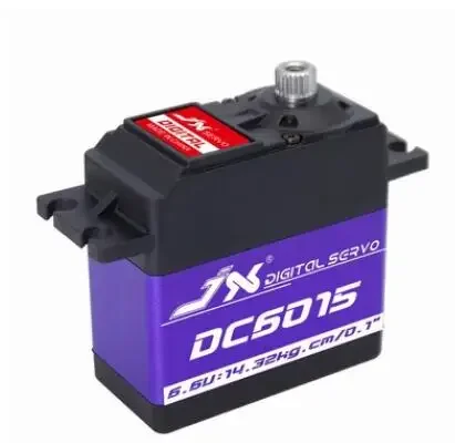 JX DC6015 15 кг алюминиевый корпус металлический сердечник шестерни цифровой