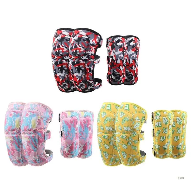 

M5TC Kids Knee Pads and Elbow Pads Children Sports Protective Gear Set for Skating, Skateboard, Cycling, Biking, Skiing