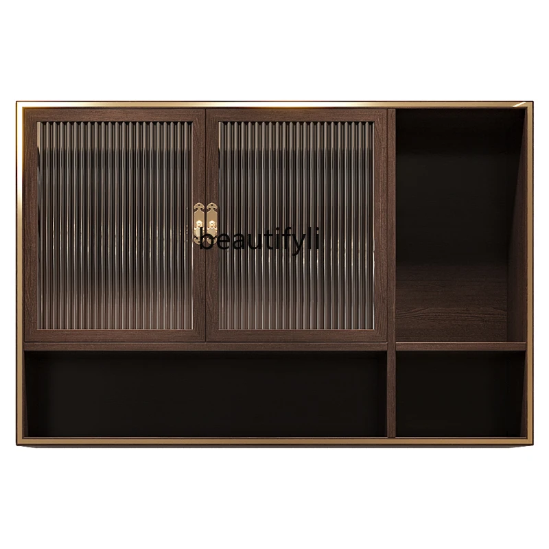 

LBX New Chinese Multi-Functional Solid Wood Meter Box Decorative Painting Creative Storage Box Switch Box Storage Rack