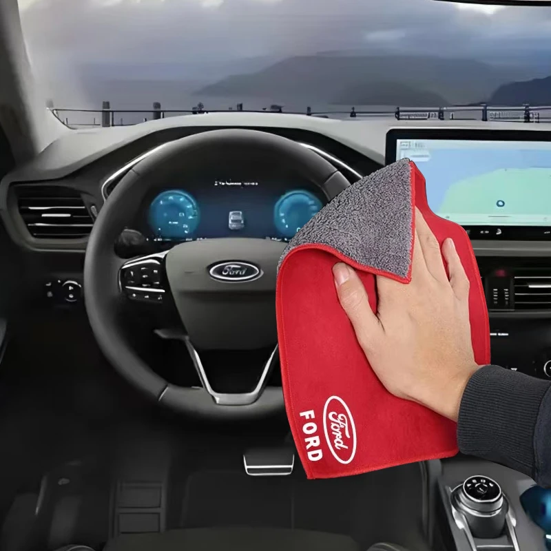 Полотенце из микрофибры аксессуары для ухода за автомобилем Ford S MAX Ranger Focus Fiesta Mondeo