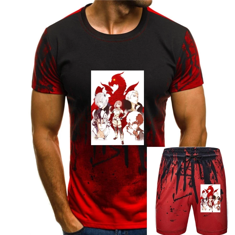 

Men t-shirt Rage Of Bahamut Anime T Shirt tshirt Women t shirt