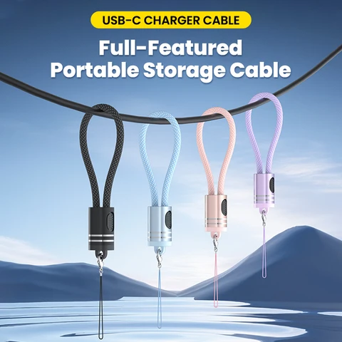 Elough PD 66 Вт короткий кабель типа C — тип C для быстрой зарядки портативный PD20W USB C — Lightning кабель для iPhone 16 15