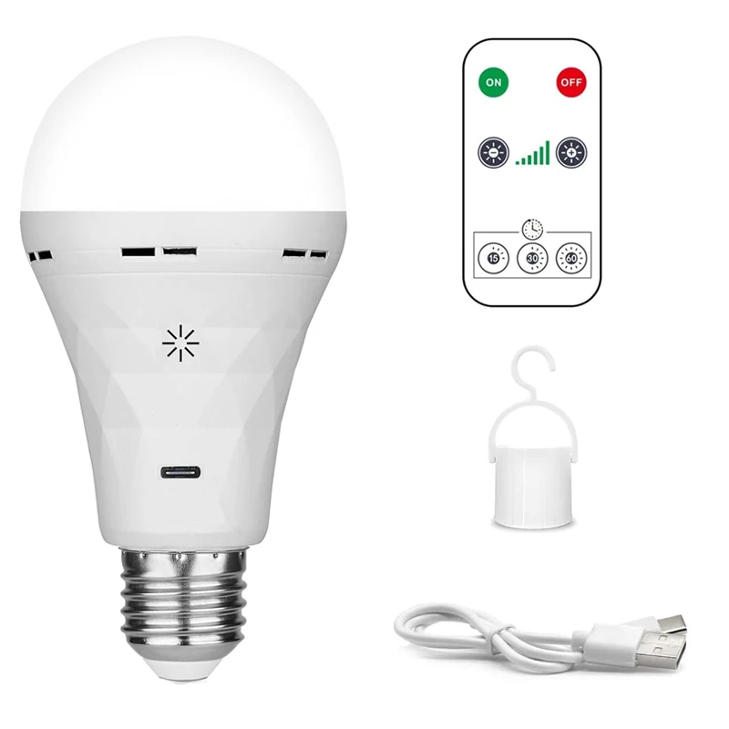 

Светодиодная лампа USB Rechargeable E27