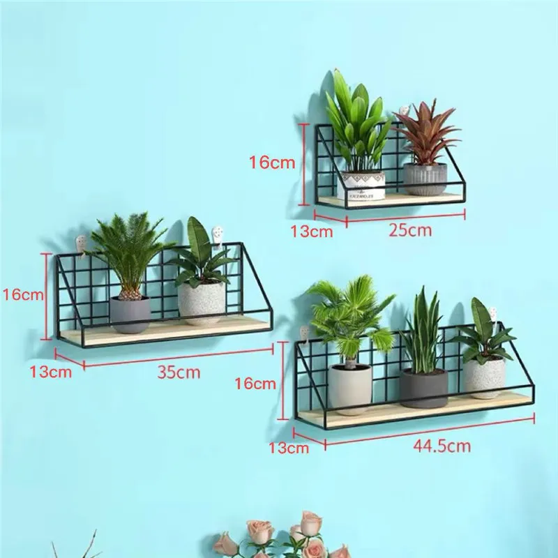 

Organizer Storage Rack Wall Hanging Candle Holders Decoration Bedroom Aesthetic Room Decor Shelves And Supports Hang On The Wall